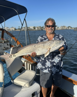 Large Red Fish catch on Charter in St. Augustine, Fl.